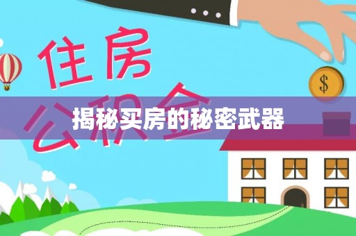 广水揭秘买房的秘密武器